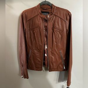 Guess | Brown Leather jacket